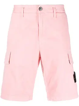 Stone Island: Хлопковые шорты 