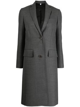 Burberry: Тёмное пальто 