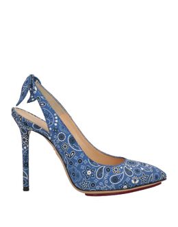 CHARLOTTE OLYMPIA: Голубые туфли 