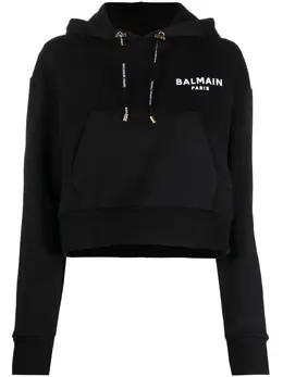 Balmain: Толстовка с принтом