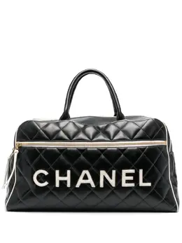 CHANEL Pre-Owned: Чёрная сумка 
