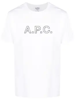 A.P.C.: Футболка с принтом