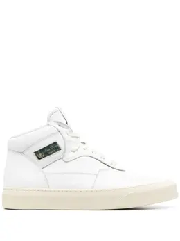 Rhude: Белые кроссовки 