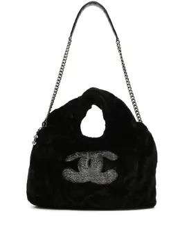 CHANEL Pre-Owned: Чёрная сумка 