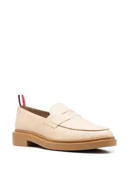 Thom Browne: Бежевые лоферы 