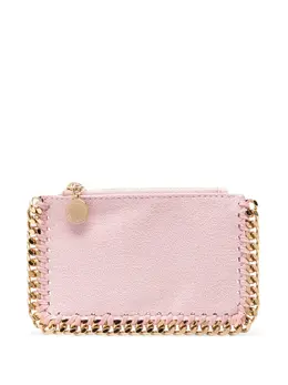 Stella McCartney: Розовый картхолдер Falabella