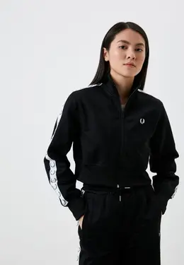 Fred Perry: Чёрная толстовка 