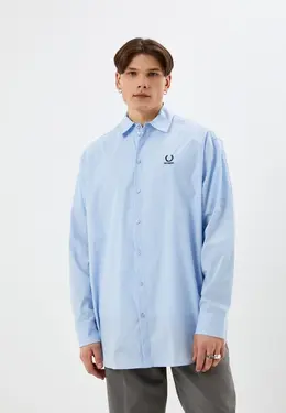 Fred Perry: Голубая рубашка 