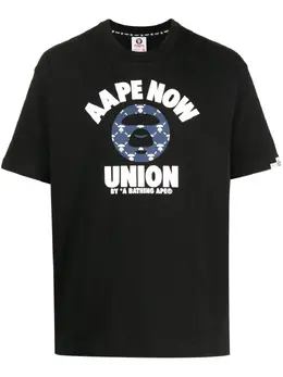 AAPE BY *A BATHING APE®: Футболка с принтом 