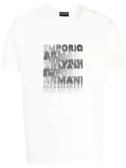 Emporio Armani: Футболка с принтом