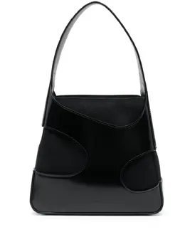 Ferragamo: Чёрная сумка 