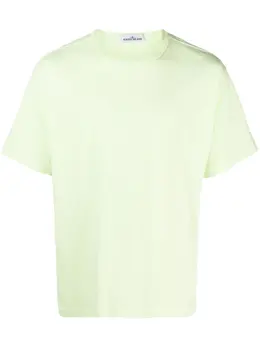 Stone Island: Светлая футболка 