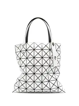 Bao Bao Issey Miyake: Белая сумка-шоппер 