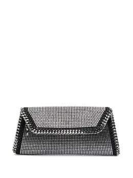 Stella McCartney: Чёрный клатч Falabella