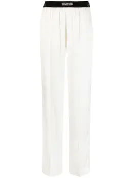 TOM FORD: Шёлковые брюки 