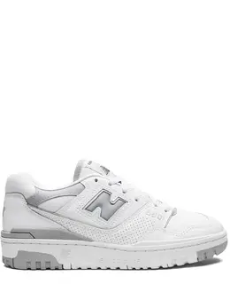 New Balance: Белые кроссовки  550
