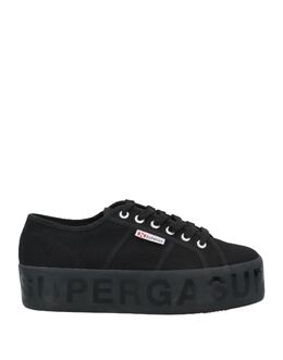 SUPERGA: Чёрные кроссовки 