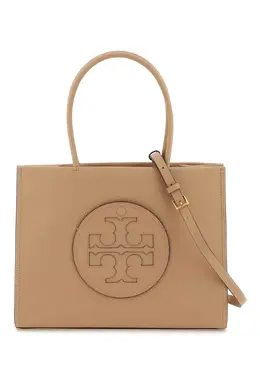 Tory Burch: Бежевая сумка-шоппер  Ella