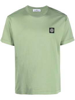 Stone Island: Короткая футболка 
