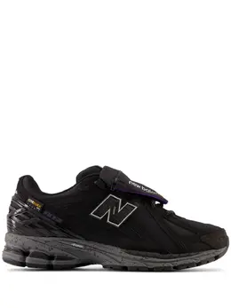New Balance: Чёрные кроссовки 