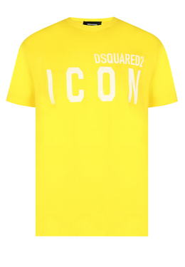 DSQUARED2: Жёлтая футболка 