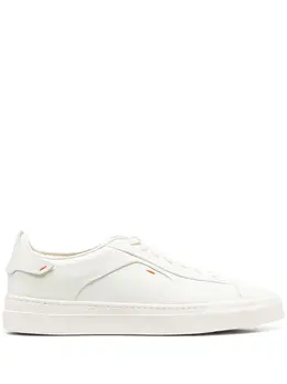 Santoni: Белые кроссовки 