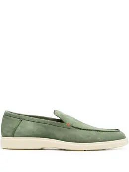 Santoni: Светлые туфли 