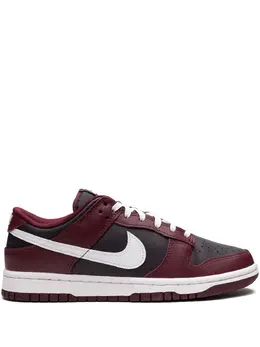 Nike: Бордовые кроссовки  Dunk Low