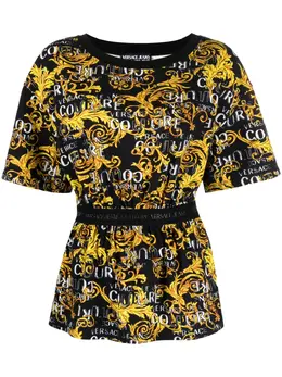 Versace Jeans Couture: Футболка с принтом 