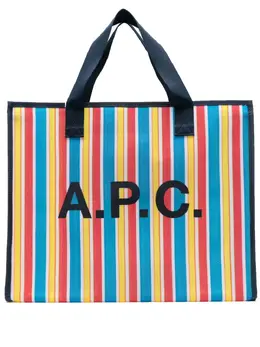 A.P.C.: Сумка-шоппер в полоску