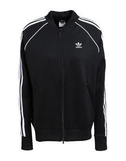 ADIDAS ORIGINALS: Свитшот в полоску 