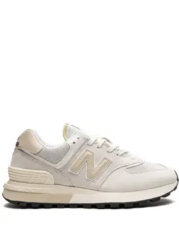 New Balance: Светлые кроссовки  574