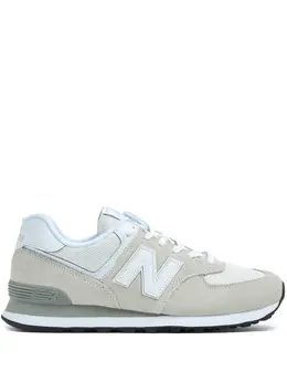 New Balance: Светлые кроссовки  574
