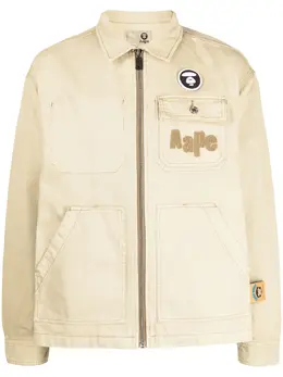 AAPE BY *A BATHING APE®: Светлая куртка 