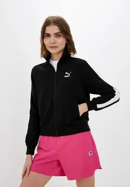 PUMA: Чёрная толстовка 