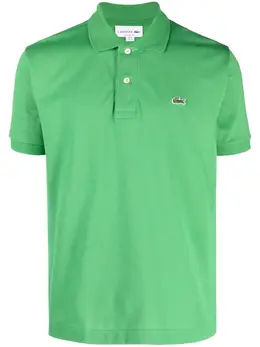 Lacoste: Зелёное поло 