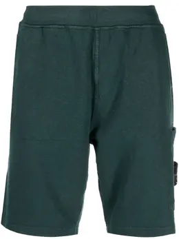 Stone Island: Хлопковые шорты  Compass