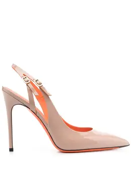 Santoni: Светлые туфли 
