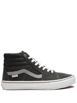 Vans: Тёмные кроссовки  Sk8-Hi