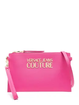 Versace Jeans Couture: Розовый клатч 