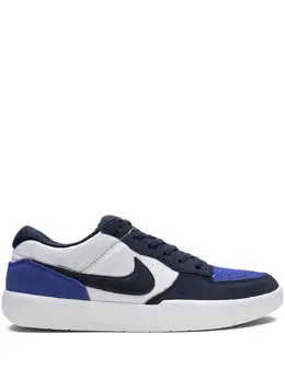 Nike: Белые кроссовки 