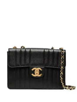 CHANEL Pre-Owned: Чёрная сумка 