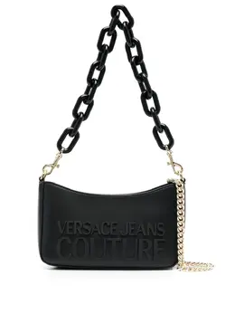 Versace Jeans Couture: Чёрная сумка 