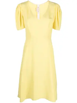 Marni: Расклешённое платье 