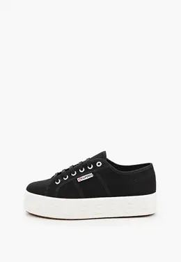 Superga: Чёрные кеды 