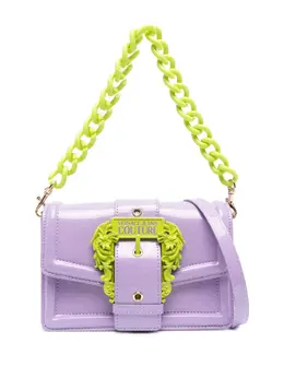 Versace Jeans Couture: Фиолетовая сумка 