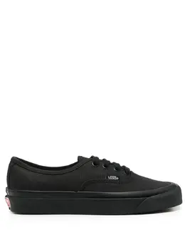 Vans: Чёрные кроссовки  Authentic
