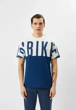 Bikkembergs: Синяя футболка 