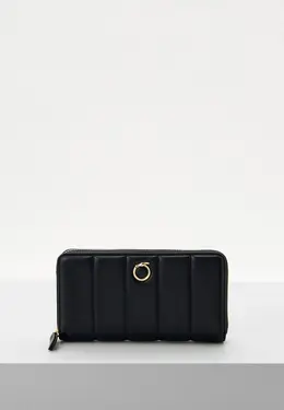 Trussardi: Чёрный кошелёк 