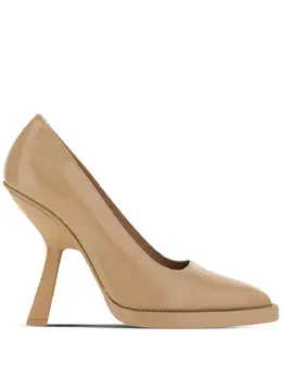 Ferragamo: Бежевые туфли 